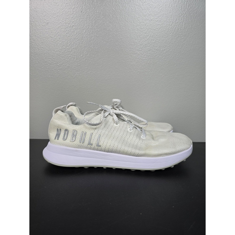 NOBULL Shoes Womens Size 9 White Matryx Running Gym Athletic Golf Sneakers